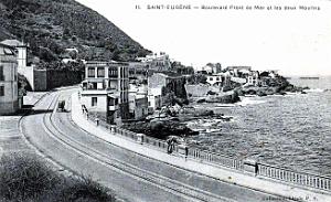 Alger - Saint-Eugene - Bd Front de mer et les 2 Moulins